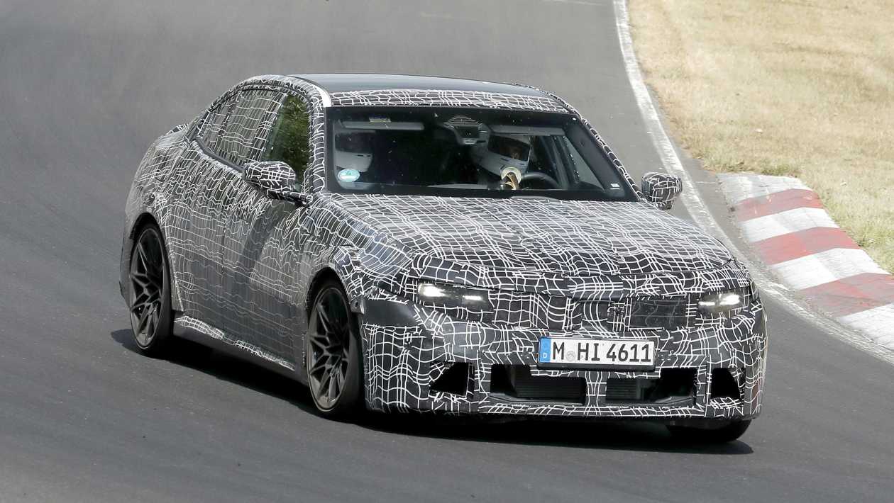 Petrol BMW M3 spy shots and teasers - pictures | Auto Express